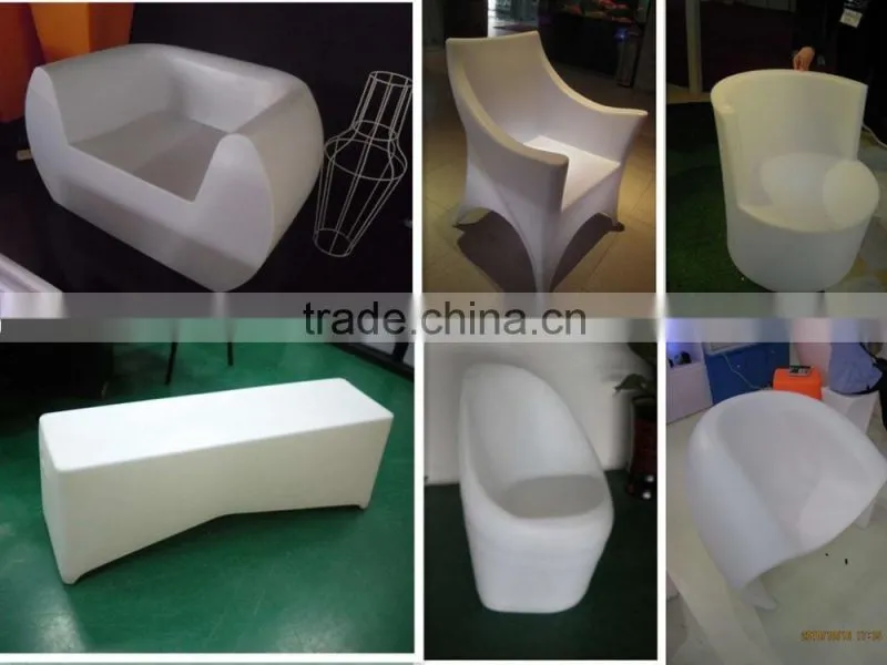 cast aluminium mould for Roto Moulded light chair mould
