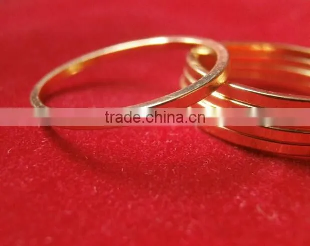 Women Gold Plated Rings Above Knuckle Midi Ring