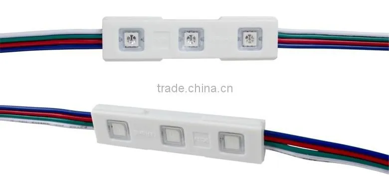 5050 smd pc cover led module 12v, waterproof 2 years warranty GLMD133