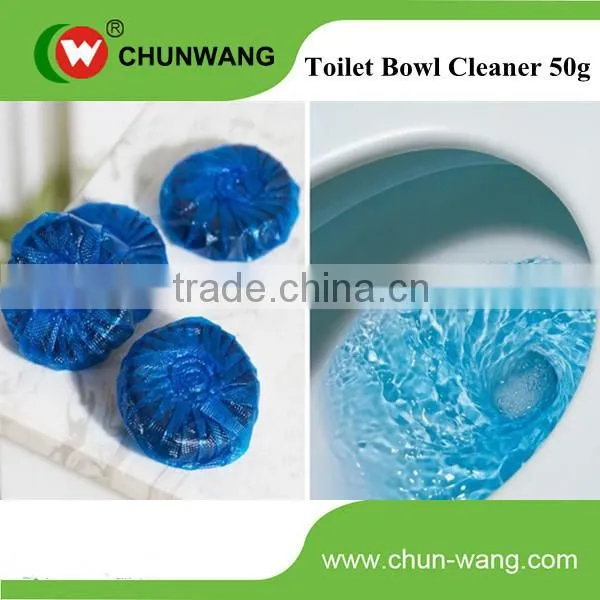 50g Blue Bubble Toilet Bowl Cleaner Block