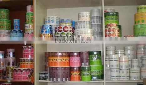 Self-adhesive barcode sticker label