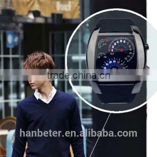 Top Quality ,Fast Production time for led watch sport stainless steel back