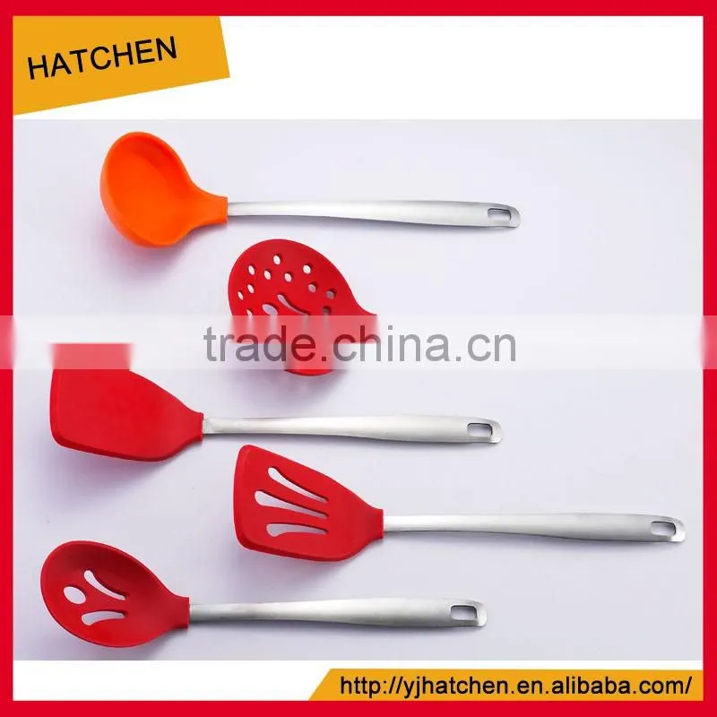 HC002 Hot Sale High quality silicone Cooking set Kitchen Tools