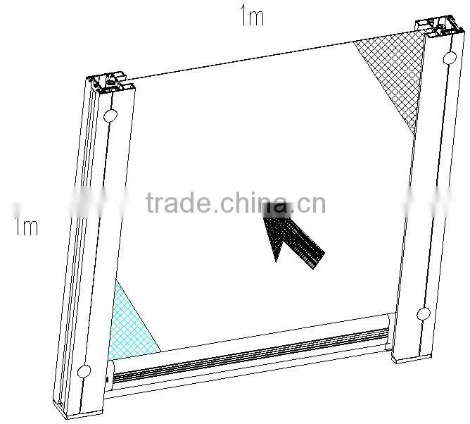 Electric Windproof Window screens