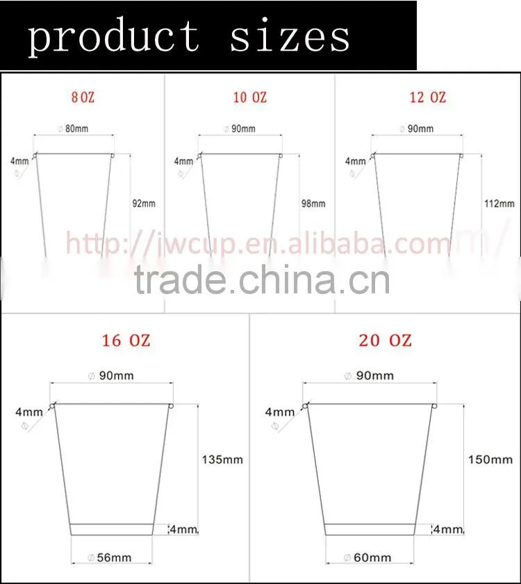 Double wall insulated hot ripple paper cup decorative coffee cups