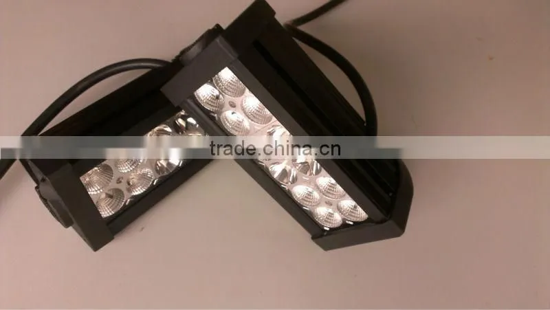 ShengWell Auto factory directly 12month warranty 36w 7" dual row epistar 10--32v epistar ip68 led light bar