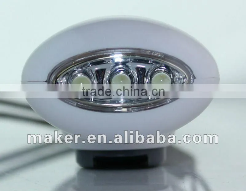 3 LED Dynamo Flashlight with AM/FM Radio Emergency Siren