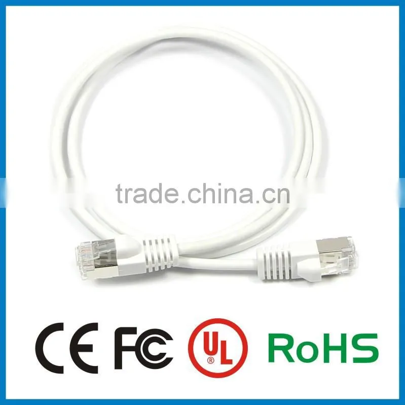 China super quality cat6 cat 6a network cable with gold /nickel plated up to 500MHz