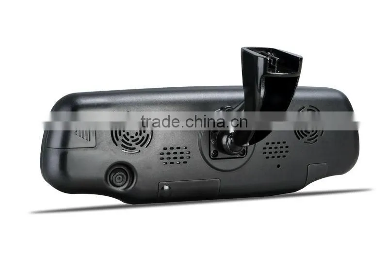 2013!Full-Armed rear-view mirror GPS, 5inch capacitive screen, GPS+DVR+AVIN+Bluetooth(V50)