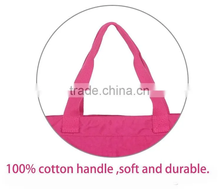 Factory Newest Design Durable Decron Handle Mummy Bag
