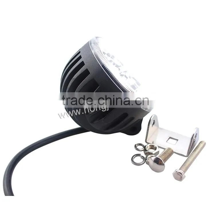 China Top selling 12w round 12v car led light high power for motorcycle 2016 led headlight
