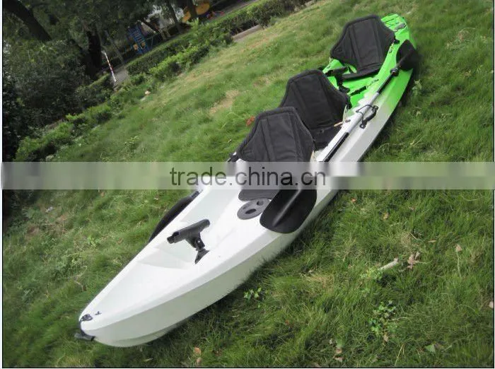 3 person plastic kayak,sea kayak.ocean kayak ,platic kayak ,