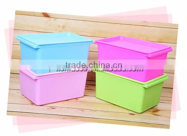 Colorful Foldable Storage Box Plastic Storage Box