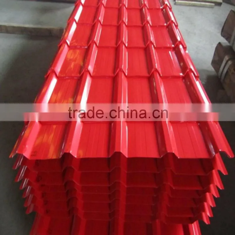 2016 Hot selling products on alibaba color coated roofing sheet price for sale in china