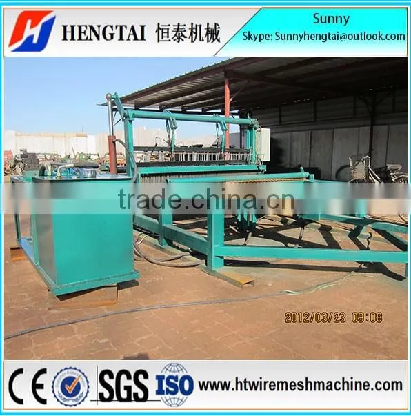 China Supplier Semi Automatic Crimped Wire Mesh Machine For Wire Screen