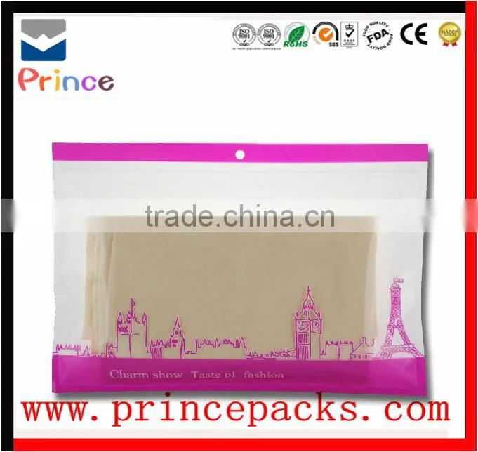 bag for packing clothes/zipper bag for clothes/pillow/zip top bag