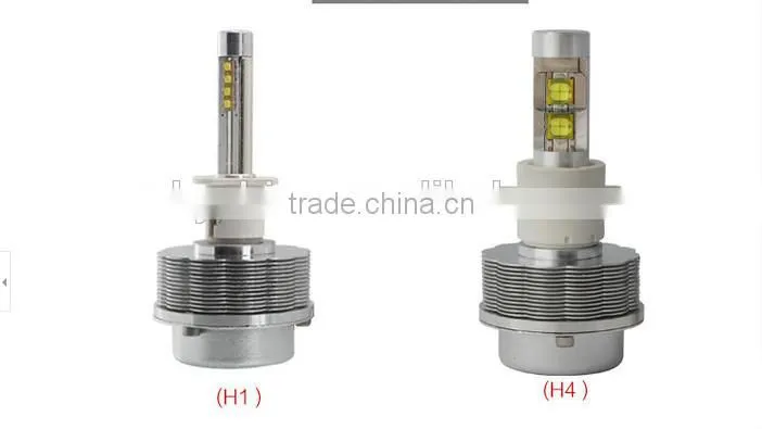 2015 Brand New 30w 3000lm 12v 24v H1/H3/H4/H7/H8/H9/H11/9005/9006 2S high power led headlight bulb