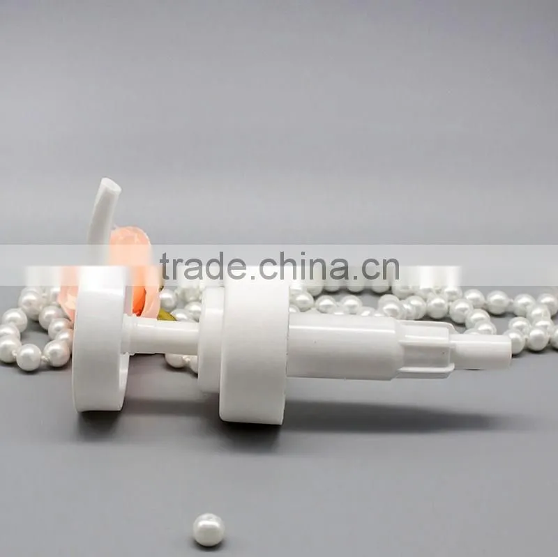 33mm plastic shampoo lotion dispenser pump with right-left lock system