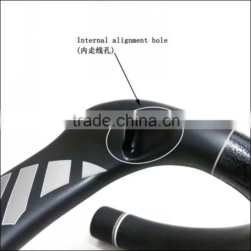 Racing breaking wind XINSHUN full carbon fiber road bike bicycle handlebar bend the car to bicycle accessories HT-12