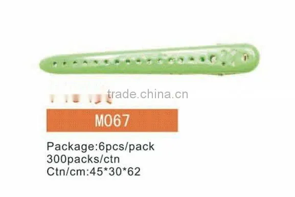 salon any color plastic hair grip M067