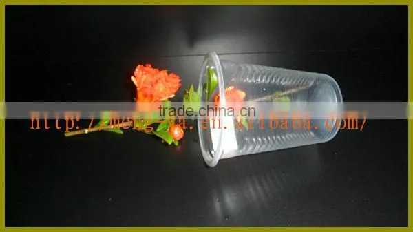 200ml disposable transparent plastic beverage cup