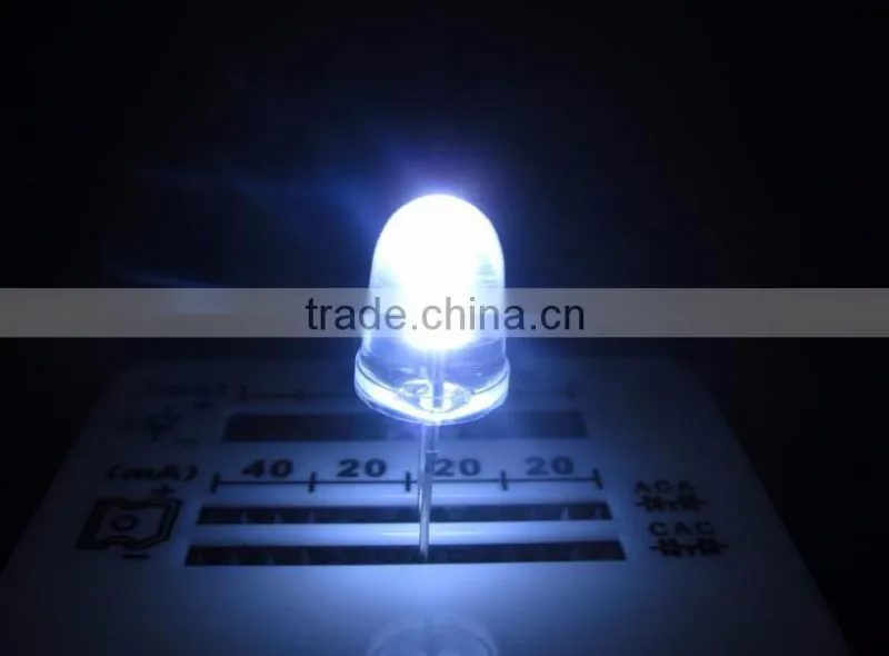 super bright warm pure cool white 0.5w 10mm led diode