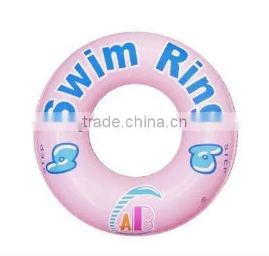 Inflatable adult swim ring with customize size and logo