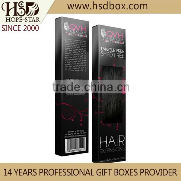 Wonderful fresh small hair extension box in gift boxes wholesale