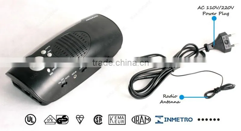 High Quality Clock Radio, AM/FM clock Radio with 1.2 inch LED(F-1754)