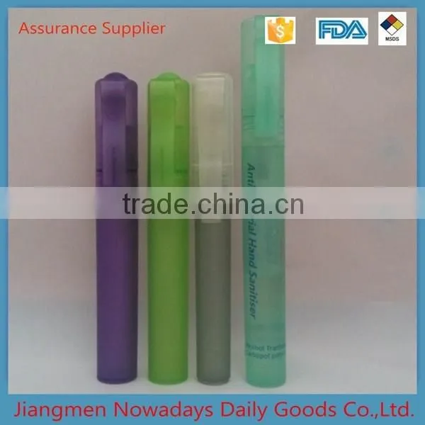instant waterless perfume pen shape hand sanitizer spray