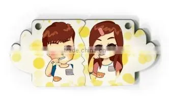 Sublimation custom wood keychains