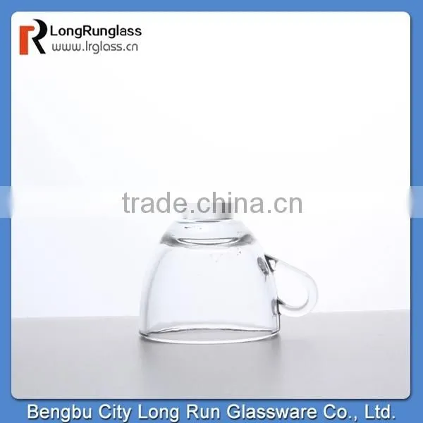 LongRun 2.6oz top grade exquisite crystal glass teacup ,coffee mug,wholesale