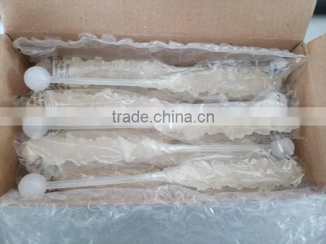 Assorted rock candy stick for coffie lolly rock crytal candy