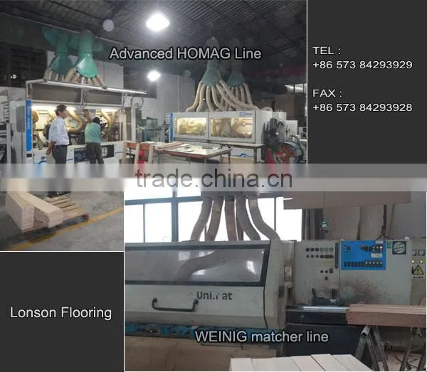 Asian(Chinese)Teak Wood Flooring;Robinia Solid Wood Flooring