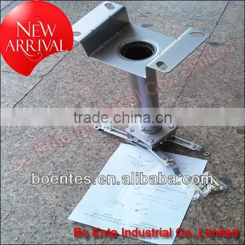 Office Projector Ceiling Retractable Cold Rolled Steel Mount Bracket with Universal Adapter Plate for BM-1.0