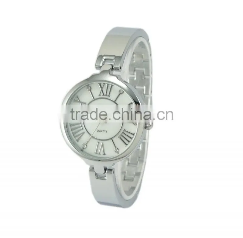 New roman design mother of pearl dial ladies fancy watches