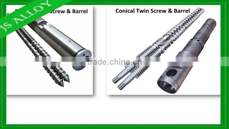 Single screw and barrel for single extruder