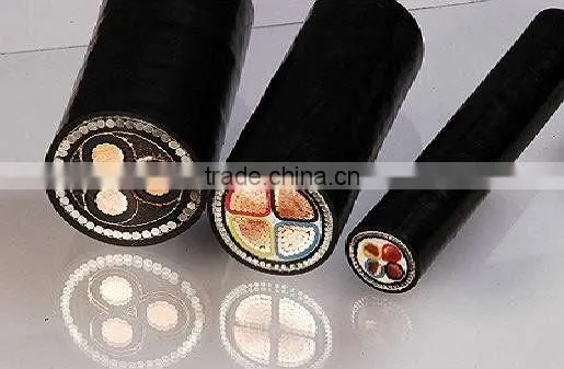 Hot selling 4/0 3/0 2/0 1/0 AWG Flat Rubber submersible cable