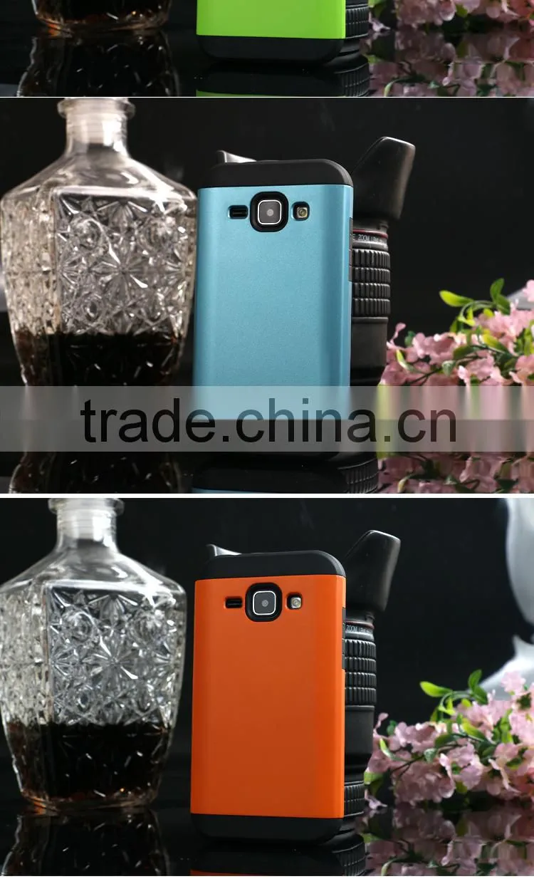 2015 Slim Colorful Armor case for samsung galaxy j1,for samsung galaxy j1 case