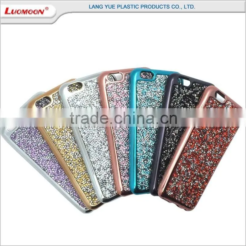 with floating diamond tpu back cover phone case for oppo f1 a35 a35t r827 r9