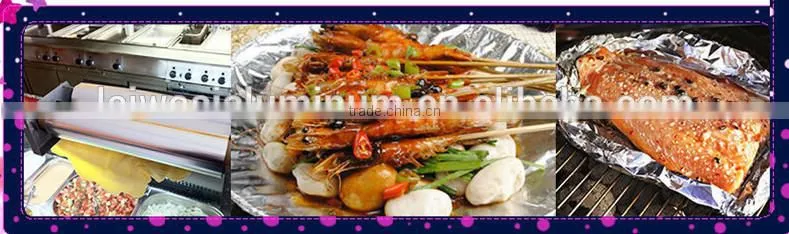 Household Aluminum Foil Catering Foil and Food Service Packaging Foil