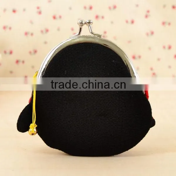 2014 Lovly Japanese Styole Gift Lucky Cat Clip Coin Purse