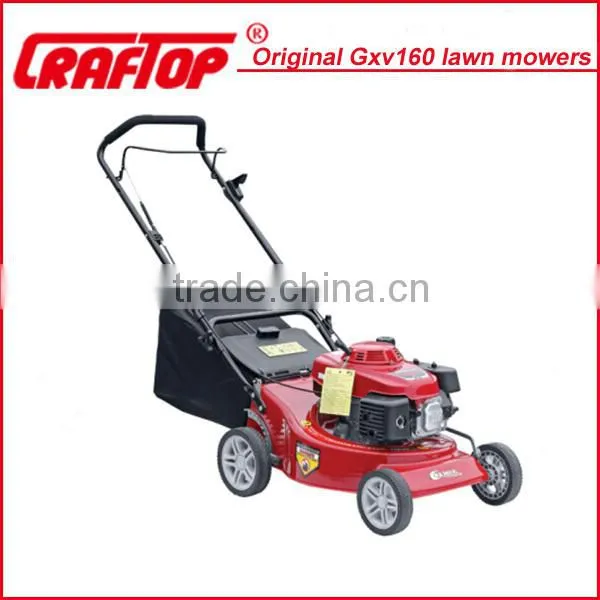 Gasoline Lawn Mower with Honda GXV160 Original Engine