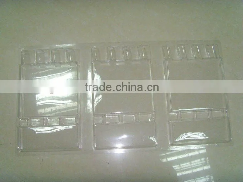 clear PVC Blister tray
