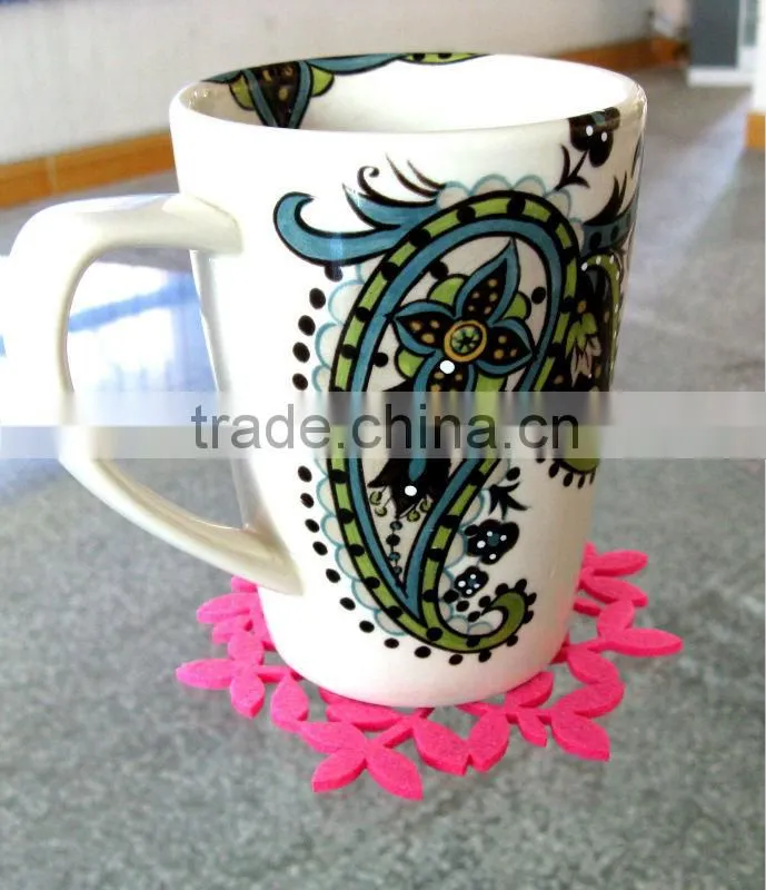 I Love You Coffee Cup Coaster Tea Cup Holder Mats