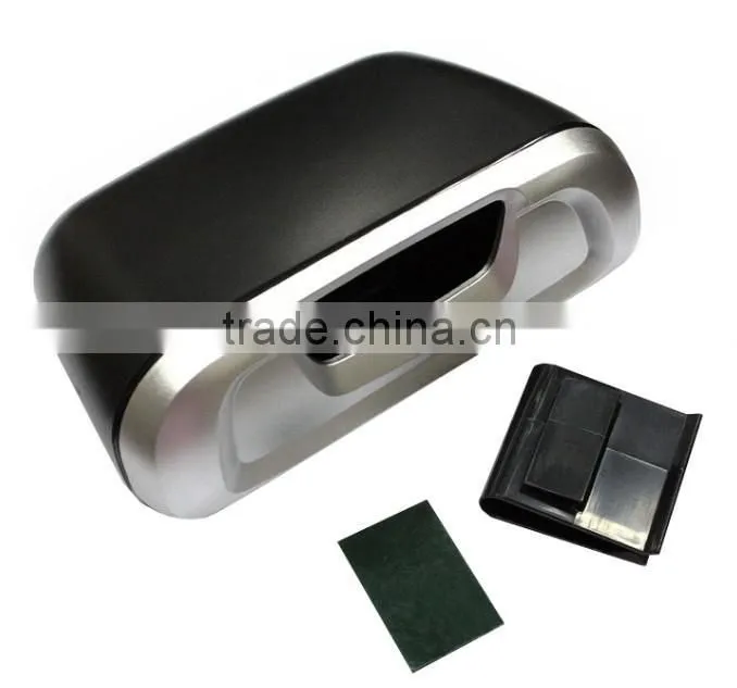 2014 hot selling all black waste bin for cars (FH-AB001)