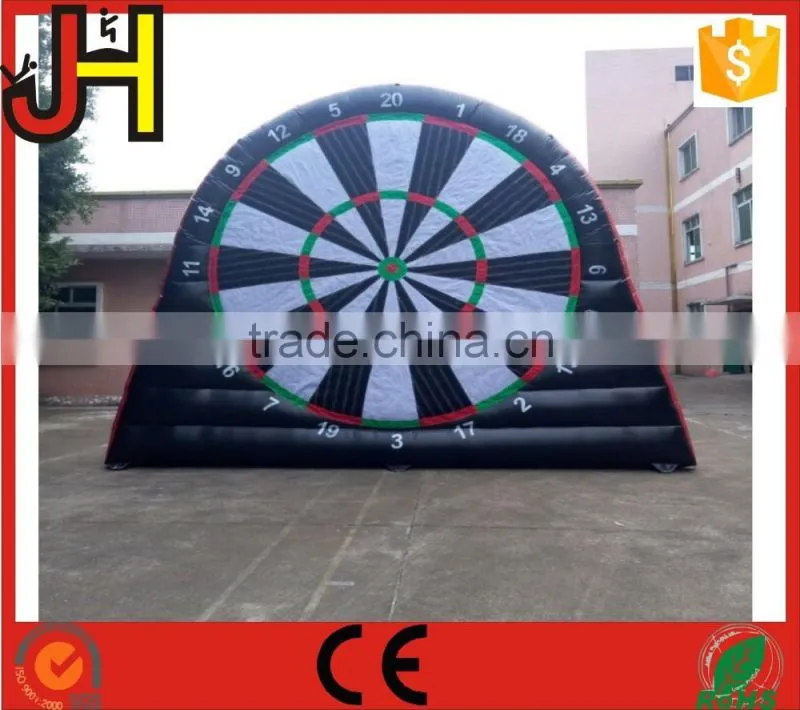 Sports Soccer Dart Game Giant Inflatable Garden Dart Board For Sale