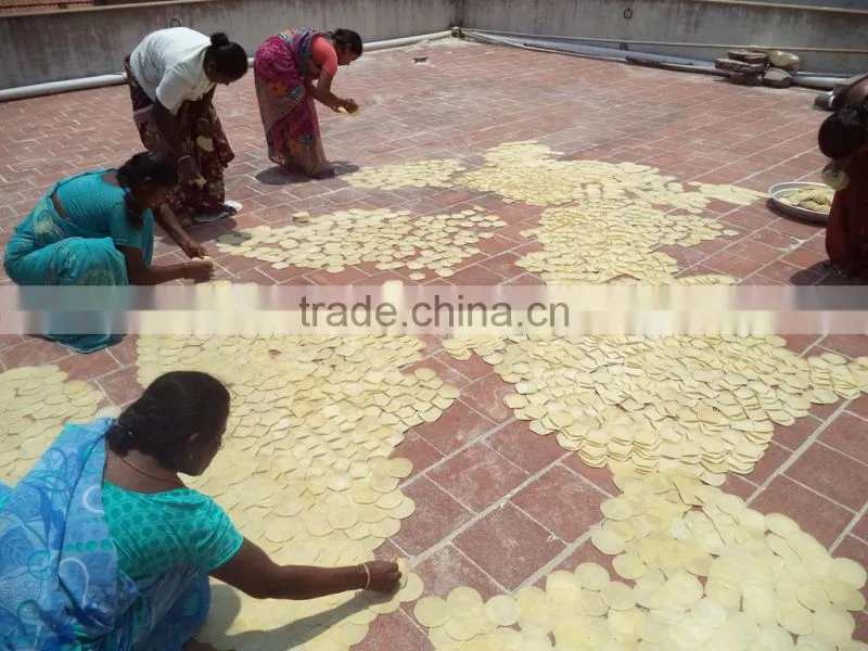 Pappad for Bar (Appalam) a perfect recipe