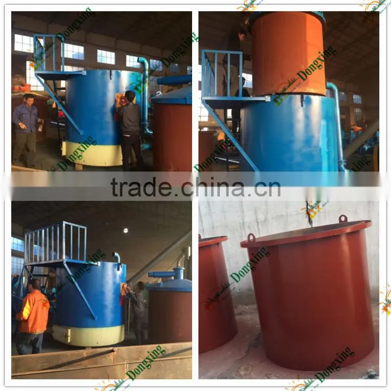 Wood carbonizing furnace