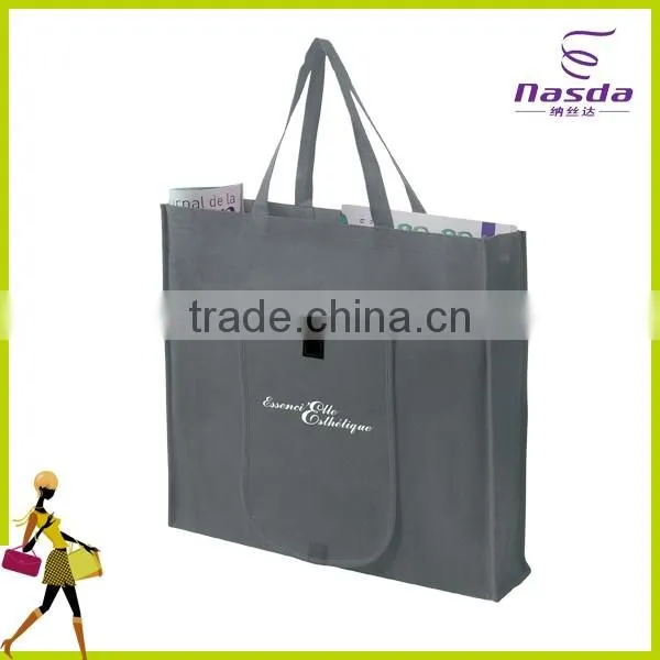 folding eco nonwoven high quality shopping carrier
